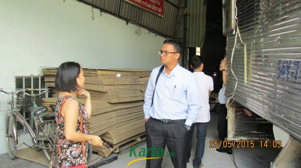 công ty cổ phần Karta, bao bì carton, Lưu Vân Trang, nhà máy sản xuất giấy, chất lượng giấy, định lượng giấy